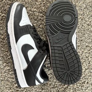 Nike Panda Dunks Black and White
